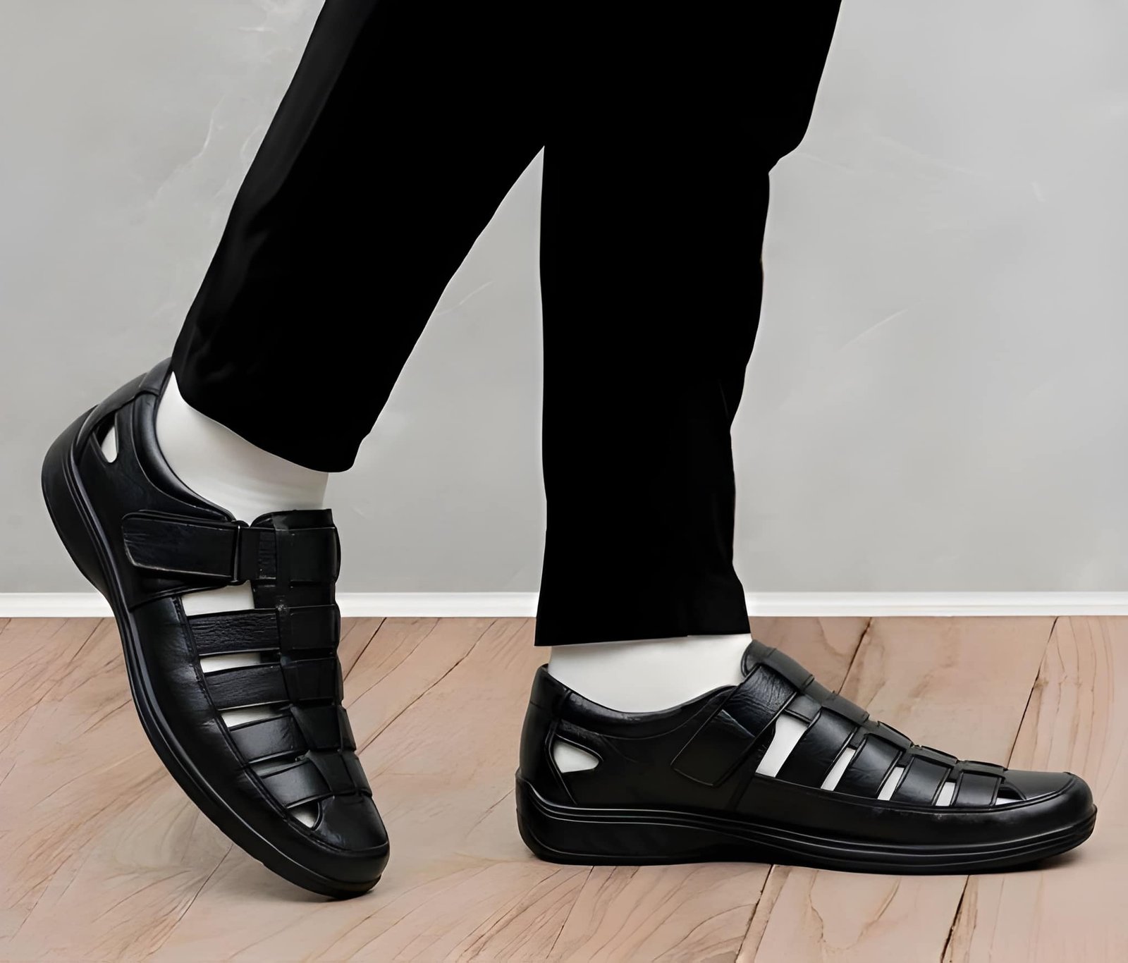 WUGO::Latest Fabulous Men’s Sandals | Premium Roman Style Outdoor Sandals for Men & Boys | Comfortable Daily Wear Casual Sandal with Durable Sole | Summer Walking & Travel Sandals | Trendy Open Toe Footwear