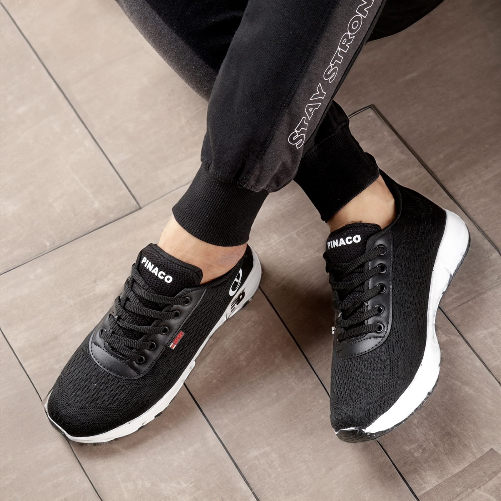 Latest Stylish Men Casual Sports Shoes – Lightweight Breathable Mesh Lace-Up Running & Walking Shoes for Daily Wear, Gym & Outdoor Use