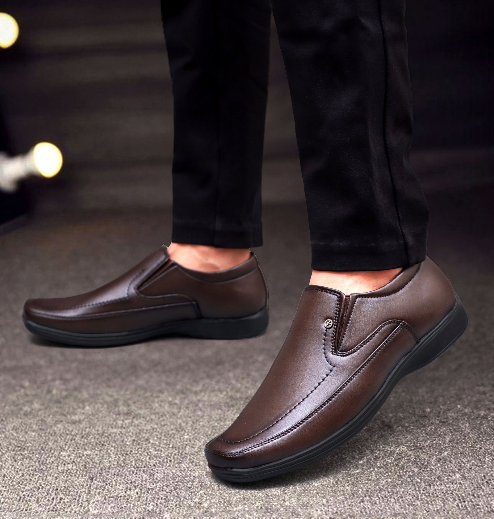 WUGO::Latest Classic Men BRN Formal Shoes|Office Shoes|Outdoor Shoes|Business Shoes For Men's & Boys