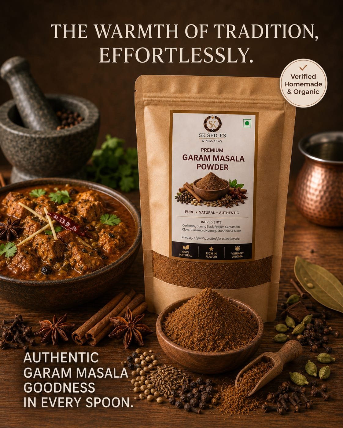 SK GARAM MASALA POWDER