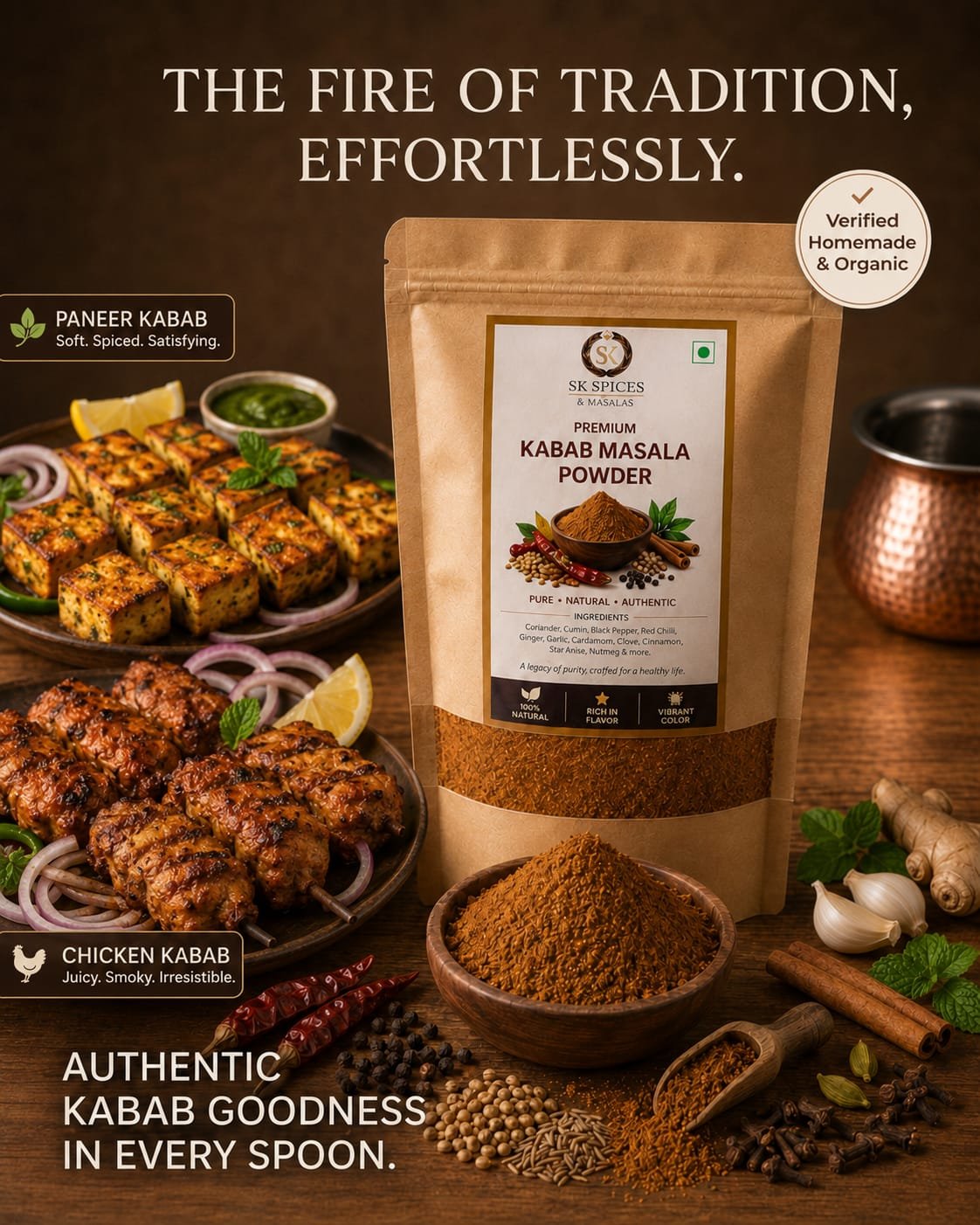 SK KABAB MASALA POWDER